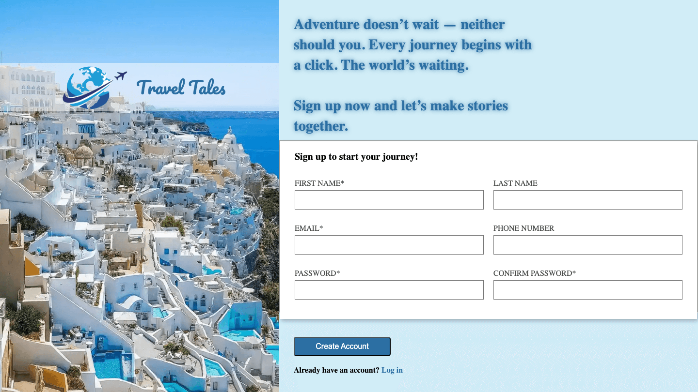 Sign-Up Form preview