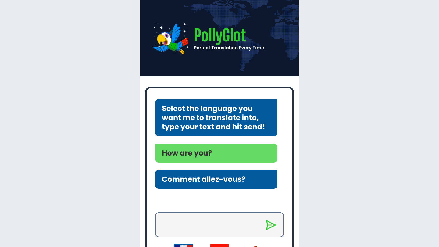 PollyGlot preview